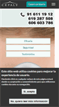 Mobile Screenshot of cefaly.es